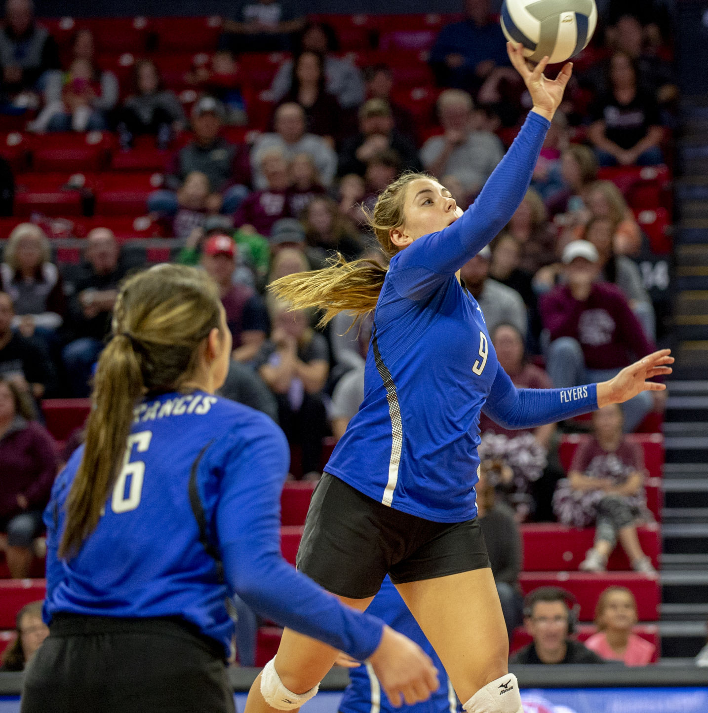 D-2 state volleyball championship, 11.9